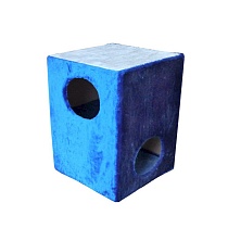 картинка Комплекс куб 2 уровня мех однотон. 55*42*42 (81173)